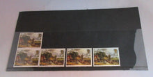 Load image into Gallery viewer, 1968 CONSTABLE 1821 HARRISON 1/9 5 X STAMPS MNH WITH CLEAR FRONTED STAMP HOLDER
