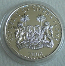 Load image into Gallery viewer, QUEEN ELIZABETH II SILVER CROWN WITH INSET PEARL 2008 SILVER $10 COIN, COA &amp; BOX
