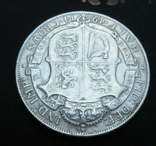 Load image into Gallery viewer, 1914 GEORGE V BARE HEAD FIRST COINAGE 1/2 CROWN SPINK 4011 CROWNED SHIELD Cc3
