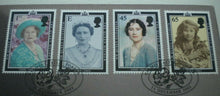 Load image into Gallery viewer, 1900-2002 HM QUEEN ELIZABETH THE QUEEN MOTHER A LIFE REMEMBERED BUNC £5 COIN PNC
