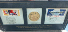 Load image into Gallery viewer, 1975 1oz SILVER PROOF APOLLO &amp; SOYUZ FIRST U.S &amp; SOVIET JOINT SPACE MISSION PNC1
