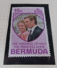 Load image into Gallery viewer, QUEEN ELIZABETH II BERMUDA ROYAL WEDDING STAMPS MNH PLEASE SEE PHOTOGRAPHS
