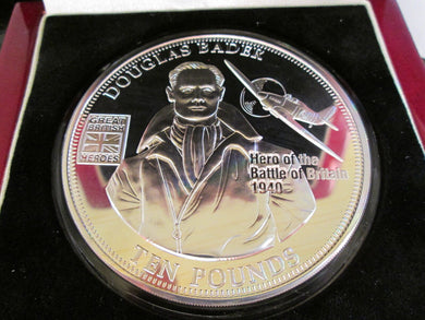 2010 £10 SILVER PROOF 5 oz COIN ANNIVERSARY OF THE BATTLE OF BRITAIN very Rare