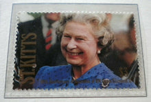 Load image into Gallery viewer, 1952-1992 QEII 40TH ANNIVERSARY OF THE ACCESSION - 5 X ST. KITTS MNH STAMPS/INFO
