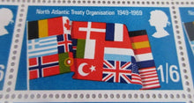 Load image into Gallery viewer, 1969 NORTH ATLANTIC TREATY ORGANISATION 1/6 30 X STAMPS MNH
