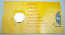 Load image into Gallery viewer, 1995 SIR EDWARD WEARY DUNLOP 50C ROYAL AUSTRALIA MINT COIN COVER PNC &amp; COA
