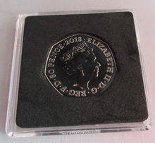 Load image into Gallery viewer, 2018 PADDINGTON AT BUCKINGHAM PALACE QEII BUNC 50P FIFTY PENCE COIN QUAD CAP COA
