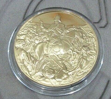 Load image into Gallery viewer, 1974 John Pinches Churchill Centenary Trust Silver Proof Gold Plated 1oz Medals
