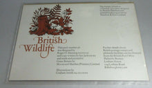 Load image into Gallery viewer, 1977 BRITISH WILDLIFE BRITISH POST OFFICE MINT STAMPS PRESENTATION PACK
