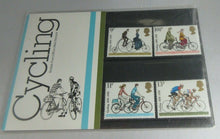 Load image into Gallery viewer, 1978 CYCLING BRITISH POST OFFICE MINT STAMPS PRESENTATION PACK
