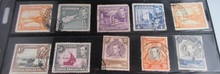 Load image into Gallery viewer, 1940&#39;s &amp; 1950&#39;s COMMONWEALTH STAMPS FINE USED WITH CLEAR FRONTED STAMP HOLDER
