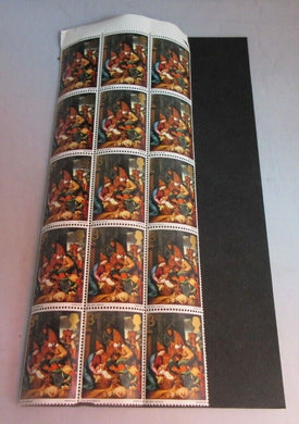 ASC SCH SEVILLE HARRISON 3d BLOCK OF 15 STAMPS MNH WITH STAMP HOLDER