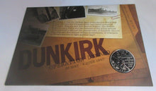 Load image into Gallery viewer, 2010 DUNKIRK 70TH ANNIVERSARY OPERATION DYNAMO MEDAL COVER PNC STAMPS/POSTMARKS
