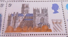 Load image into Gallery viewer, 1969 CATHEDRALS 5d 16 STAMPS MNH WITH TRAFFIC LIGHTS &amp;CLEAR FRONTED FOLDER SHEET
