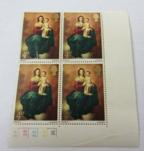 Load image into Gallery viewer, 1967 MURILLO HARRISON MADONNA &amp; CHILD 4d BLOCK OF 4 STAMPS MNH
