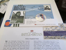 Load image into Gallery viewer, £5 Proof Coin First Day Covers Colourised Rare Unusual Battle of Britain WWII BU
