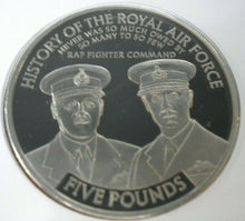 Load image into Gallery viewer, 2008 FIGHTER COMMAND OPERATIONS HISTORY OF THE R/A FORCE PROOF £5 COIN COVER PNC
