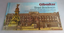 Load image into Gallery viewer, QEII 25th ANNIV OF CORONATION GIBRALTAR ROYAL RESIDENCES STAMP BOOKLET
