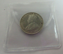 Load image into Gallery viewer, 1925 KING GEORGE V SIXPENCE COIN UNC .925 SILVER COIN IN CLEAR FLIP
