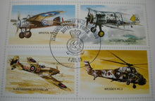 Load image into Gallery viewer, 1989 72nd ANNIVER FORMATION OF NO.72 SQUADRON G/C SHEEN SIGNED FLOWN STAMP COVER
