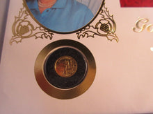 Load image into Gallery viewer, Gold Proof Golden Wedding 1997 £5 Guernsey 24ct 1/25 oz Coin PNC No 0658
