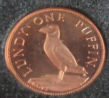 Load image into Gallery viewer, 2011 LUNDY ISLAND PUFFIN  4 COIN SET PROOF LIKE ROYAL MINT RED BOOK &amp; INFO CARD
