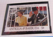 Load image into Gallery viewer, 1991 65TH BIRTHDAY QUEEN ELIZABETH II ANTIGUA &amp; BARBUDA STAMPS MNH &amp; ALBUM SHEET
