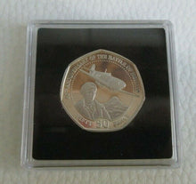 Load image into Gallery viewer, BATTLE OF BRITAIN SILVER PROOF 50p FIFTY PENCE 2000 ROYAL MINT BOX &amp; CERTIFICATE
