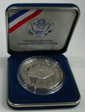 Load image into Gallery viewer, 1987 SILVER DOLLAR UNITED STATES CONSTITUTION COIN BOXED WITH COA
