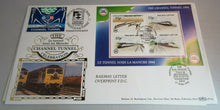 Load image into Gallery viewer, 1994 THE CHANNEL TUNNEL CELEBRATION - BENHAM SILK STAMP COVER, STAMPS/POSTMARK
