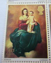 Load image into Gallery viewer, 1967 MURILLO HARRISON MADONNA &amp; CHILD 4d BLOCK OF 4 STAMPS MNH
