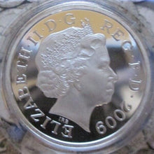 Load image into Gallery viewer, 2009 UK SHIELD OF ARMS £1 ONE POUND SILVER PROOF COIN BOX AND COA
