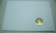 Load image into Gallery viewer, 2000 THE DEVELOPMENT OF TIME SILVER PROOF, GOLD PLATED 1 CROWN COIN COVER PNC
