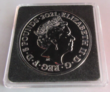 Load image into Gallery viewer, 2021 QUEEN ELIZABETH II 95th BIRTHDAY BUNC £5 FIVE POUND COIN QUAD CAPSULE &amp;COA
