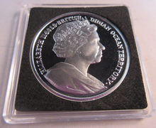 Load image into Gallery viewer, 2012 QEII DIAMOND JUBILEE SILVER PROOF BIOT FIVE POUND £5 COIN CAPSULE &amp; COA
