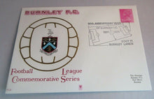 Load image into Gallery viewer, 1970&#39;s VINTAGE FOOTBALL STAMP COVER BURNLEY FC
