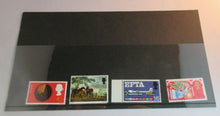 Load image into Gallery viewer, VARIOUS STAMPS MNH 4 X STAMPS - 3 X 1967  1 X 1969 IN CLEAR FRONTED STAMP HOLDER
