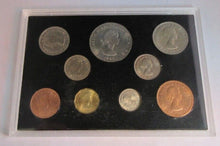 Load image into Gallery viewer, 1965 UK QEII COINAGE OF GREAT BRITAIN UNCIRCULATED 9 COIN PRE-DECIMAL SET
