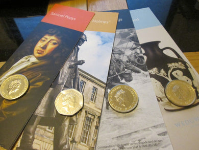 2019 Royal Mint Coins 12 or 8 Pack boxed and single packed £5 £2 & 50p Pepys ect