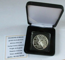 Load image into Gallery viewer, 2012 QUEEN ELIZABETH II DIAMOND JUBILEE BERMUDA $5 DOLLAR COIN BOX &amp; COA
