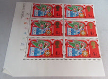 Load image into Gallery viewer, 1969 HERALD ANGEL 4d 6 CORNER STAMPS MNH
