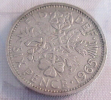 Load image into Gallery viewer, 1953-1967 QUEEN ELIZABETH II SIXPENCE 6d FULL 15 COIN SET IN CLEAR FLIP
