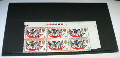 1968 HAPPY CHRISTMAS 4d 6 STAMPS MNH INCLUDES TRAFFIC LIGHTS