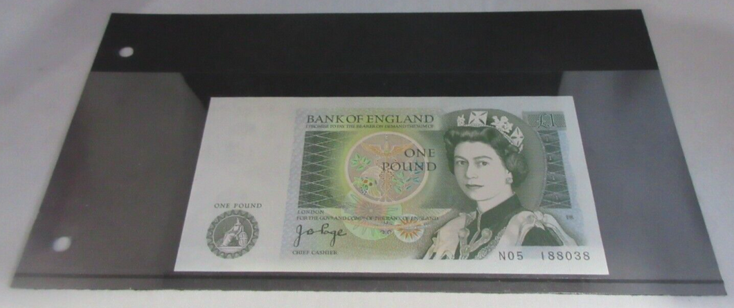 1978 Bank of England Page £1 Banknote Unc  N05 188038