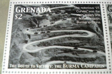 Load image into Gallery viewer, THE ROUTE TO VICTORY THE BURMA CAMPAIGN STAMPS MNH &amp; INFORMATION CARD
