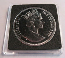 Load image into Gallery viewer, 1997 FALL OF THE ROMAN EMPIRE QEII ISLE OF MAN BUNC ONE CROWN COIN WITH CAPSULE
