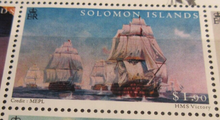 Load image into Gallery viewer, 200TH ANNIVERSARY BATTLE OF TRAFALGAR SOLOMON ISLANDS STAMPS MNH MINI SHEET
