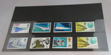 Load image into Gallery viewer, VARIOUS STAMPS MNH 8 X STAMPS - 1965 - 1969 IN CLEAR FRONTED STAMP HOLDER
