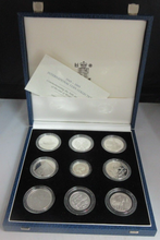 Load image into Gallery viewer, 1945-1995 50TH ANNIVER END OF WORLD WAR II INTERNATIONAL S/PROOF COIN COLLECTION
