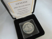 Load image into Gallery viewer, 1972 ROYAL WEDDING ANNIVERSARY STERLING SILVER £2 COIN BOX / COA  ALEXANDRA SHIP
